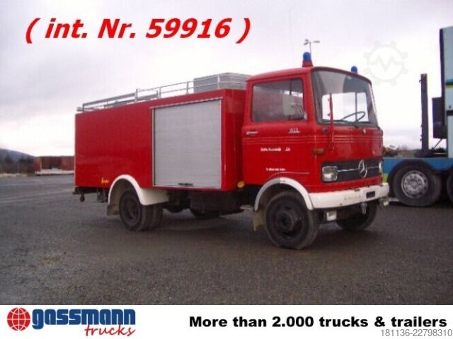 LKW mit Pritsche (offen) Mercedes-Benz LK 1117 4x2, 2x AHK, Export Gerätewagen,