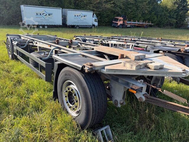 Anhänger-Wechselfahrgestell SCHMITZ CARGOBULL BDF AFW 18 vollverzinkt - 3 Stück mit TÜV 2027