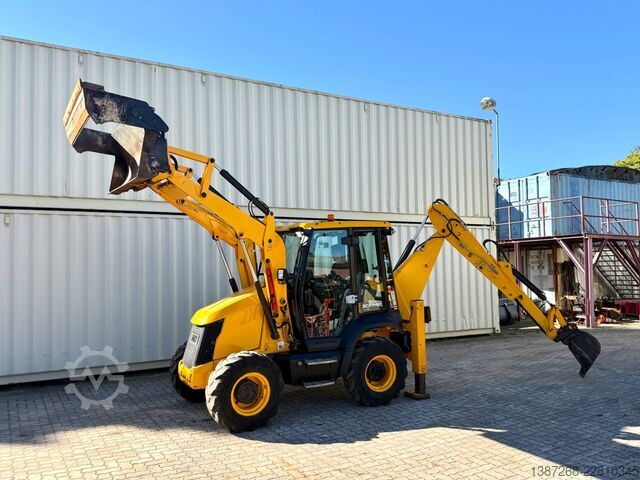 Radlader JCB 3CX Compact / 2022 BJ / Hammer + Schaufeln