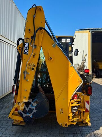 Radlader JCB 3CX Compact / 2022 BJ / Hammer + Schaufeln