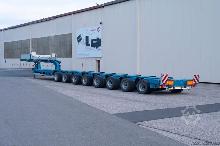 Tieflader-Sattelauflieger FAYMONVILLE Multi-Z-8H-W-A-30AT-15.00-17.5-2.99-gk.A-Schien