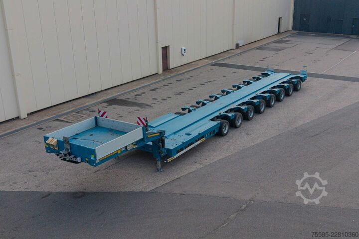 Tieflader-Sattelauflieger FAYMONVILLE Multi-Z-8H-W-A-30AT-15.00-17.5-2.99-gk.A-Schien