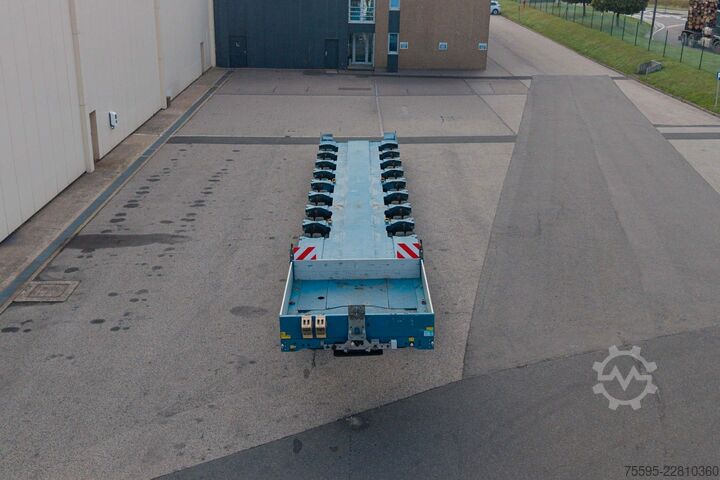 Tieflader-Sattelauflieger FAYMONVILLE Multi-Z-8H-W-A-30AT-15.00-17.5-2.99-gk.A-Schien