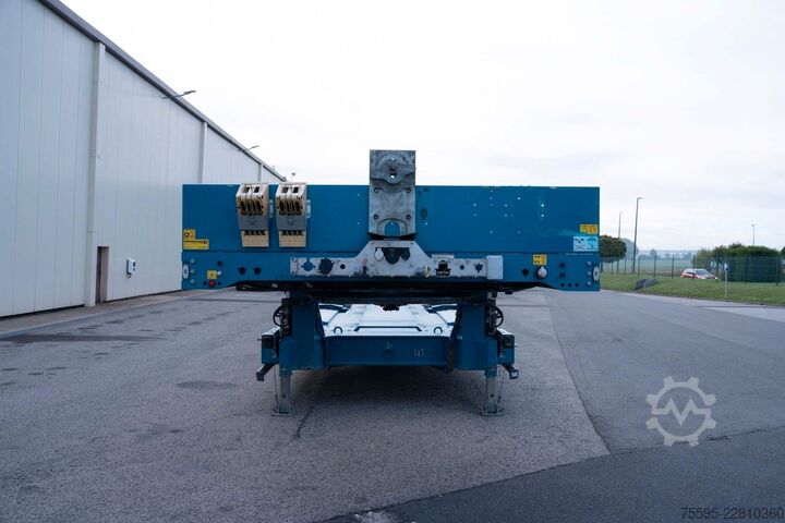 Tieflader-Sattelauflieger FAYMONVILLE Multi-Z-8H-W-A-30AT-15.00-17.5-2.99-gk.A-Schien