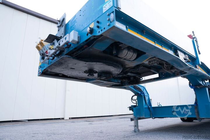 Tieflader-Sattelauflieger FAYMONVILLE Multi-Z-8H-W-A-30AT-15.00-17.5-2.99-gk.A-Schien