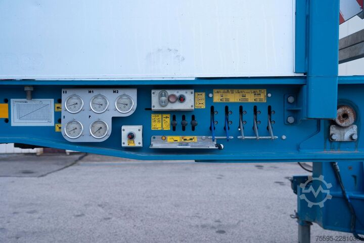 Tieflader-Sattelauflieger FAYMONVILLE Multi-Z-8H-W-A-30AT-15.00-17.5-2.99-gk.A-Schien