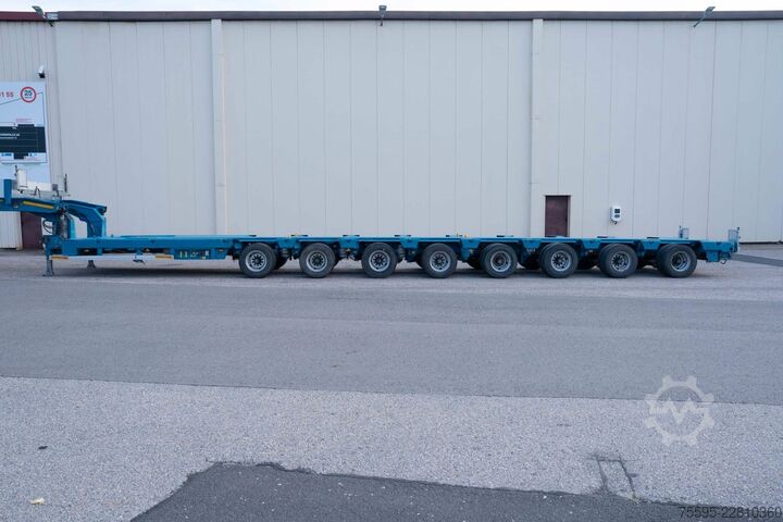 Tieflader-Sattelauflieger FAYMONVILLE Multi-Z-8H-W-A-30AT-15.00-17.5-2.99-gk.A-Schien