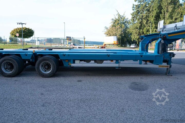 Tieflader-Sattelauflieger FAYMONVILLE Multi-Z-8H-W-A-30AT-15.00-17.5-2.99-gk.A-Schien
