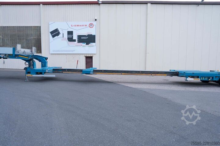 Tieflader-Sattelauflieger FAYMONVILLE Multi-Z-8H-W-A-30AT-15.00-17.5-2.99-gk.A-Schien