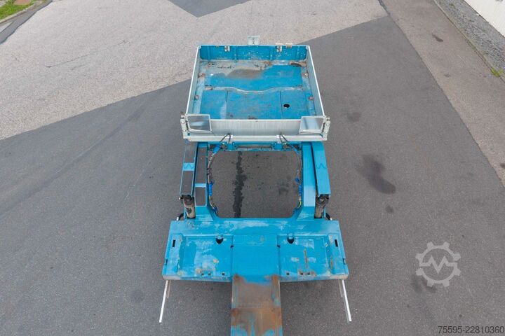 Tieflader-Sattelauflieger FAYMONVILLE Multi-Z-8H-W-A-30AT-15.00-17.5-2.99-gk.A-Schien