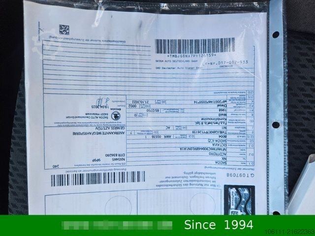 Kleinbus SKODA Octavia Combi Style 2,0TDi wenkbar