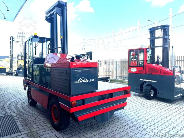 Side loader forklift Linde S50 //Perfect/Lke new/2346 hours