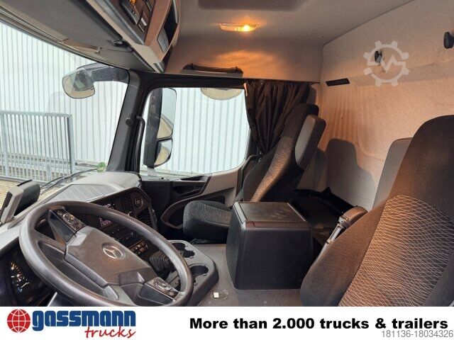 LKW mit Pritsche (offen) Mercedes-Benz Antos 2540 L 6x2, Lenkachse, HMF 2110-L3 Heckkran