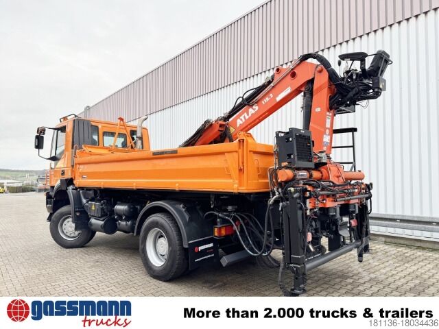 Kipper LKW Iveco Trakker AD190T31W 4x4, absattelbarer Heckkran