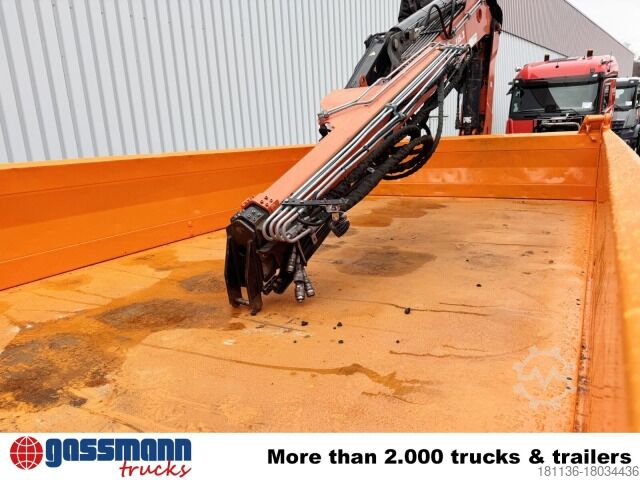 Kipper LKW Iveco Trakker AD190T31W 4x4, absattelbarer Heckkran