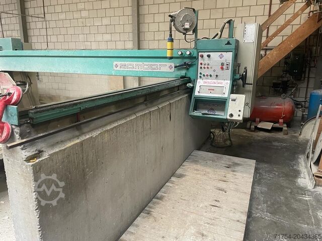 GREGORI Automatic Bridge Saw for sawing GREGORI SAMBAR