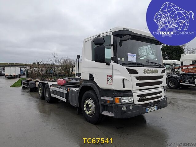 Container transportation Scania P 450