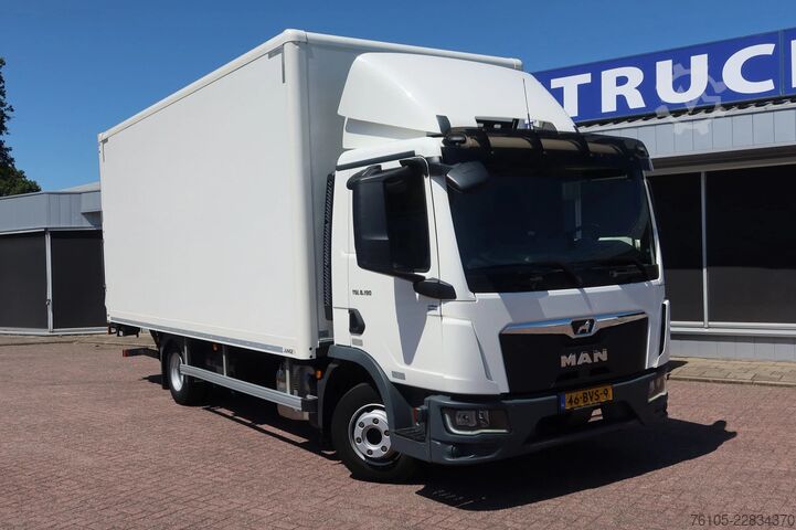 Koffer MAN TGL 8.180 Bakwagen+Klep Dhollandia 1500 kg+Rols...