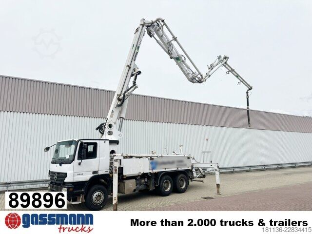 Betonpumpen-LKW Mercedes-Benz Actros 2636 6x4, Betonpumpe Schwing Stetter