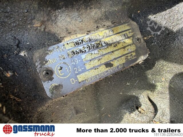 Landmaschine Mercedes-Benz OM 366A Motor, 6-Zylinder