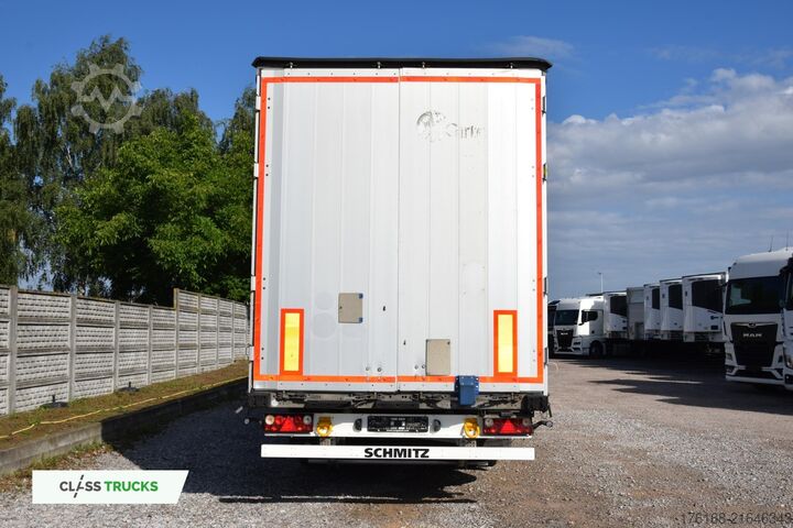Open semitrailer with tarp SCHMITZ CARGOBULL SCS24/L