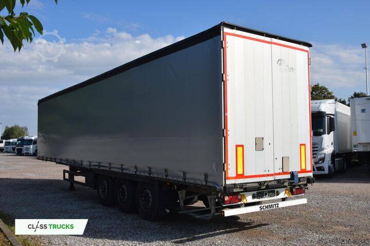 Open semitrailer with tarp SCHMITZ CARGOBULL SCS24/L