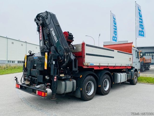 Spezial-LKW MAN 33.464 Kipper 6x4 / Kran Hiab 400 E7/ Funk/Winde