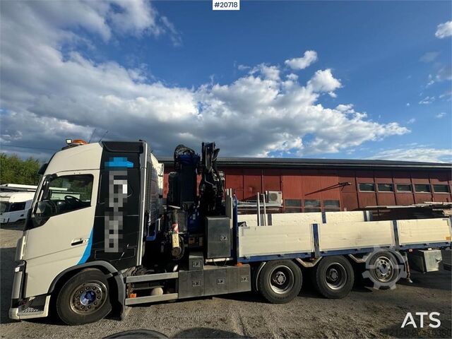 Crane Volvo FH16 Tridem crane truck w/ 43 t/m Fassi crane