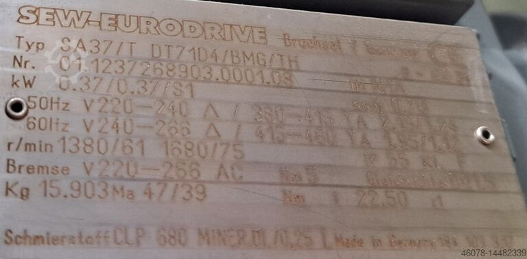 Incline belt conveyor with arch Rising falling Transnorm TS 1100 GF 2200+900-700-600