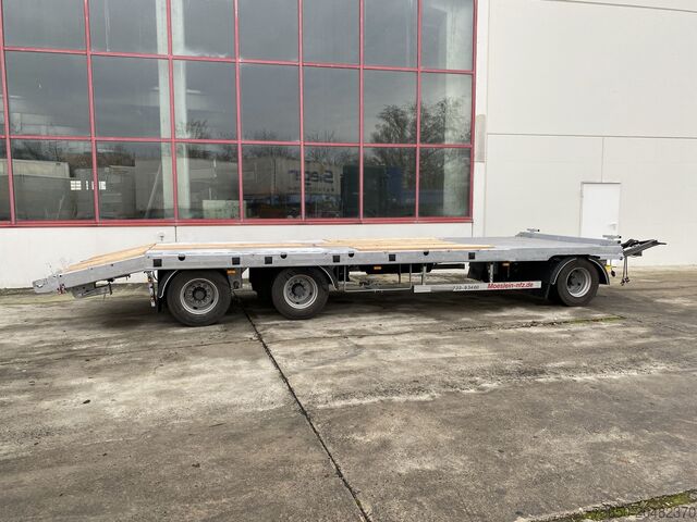 Tieflader Anhänger Möslein T 3-P9,2 OR  3 Achs Tieflader gerader Ladefläche 9 m, Neufahrzeug