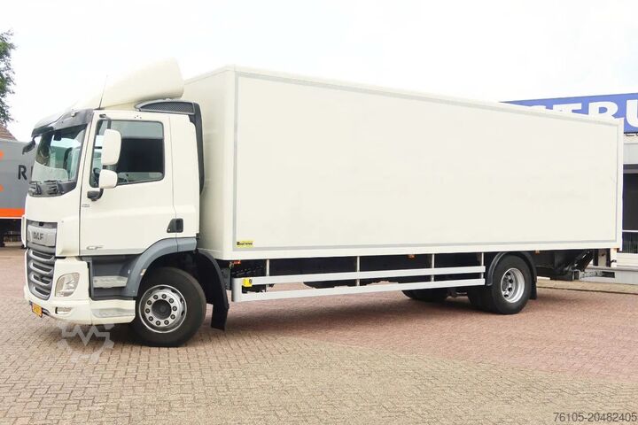 Box body DAF CF 290 FA Bak+ klep Dhollandia 2000 kg