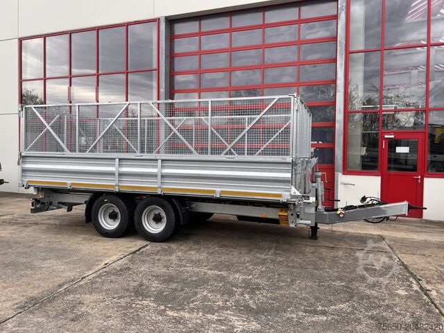 Tipper trailer Möslein TTD 11 Breite Reifen  5,70 lang  Kipper Tieflader, Breite Reifen, 5,70 m lang-- Neufahrzeug --