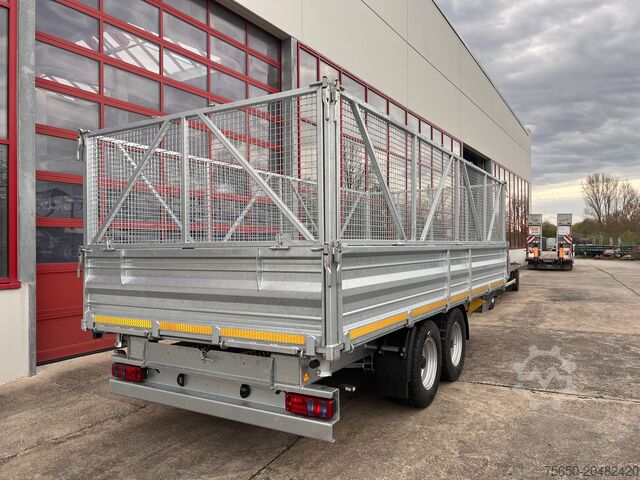Tipper trailer Möslein TTD 11 Breite Reifen 5,70 lang Kipper Tieflader, Breite Reifen, 5,70 m lang-- Neufahrzeug --