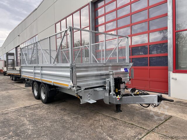 Tipper trailer Möslein TTD 11 Breite Reifen 5,70 lang Kipper Tieflader, Breite Reifen, 5,70 m lang-- Neufahrzeug --