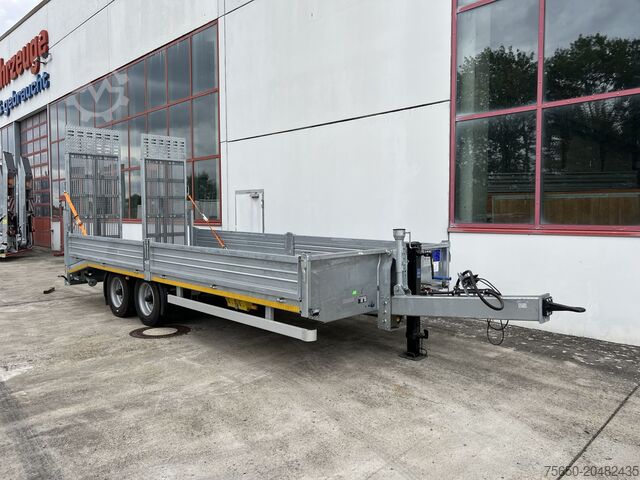 Tieflader Anhänger Möslein TT11 BR  Neuer Tandemtieflader, breit Rampen