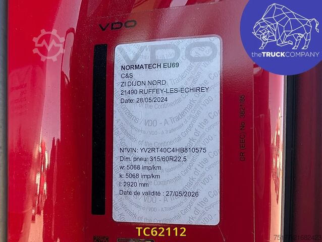 Sliding tarpaulin Volvo FH 500