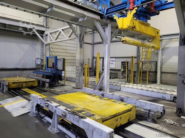 Consmema concrete pipe plant Consmema concrete pipe plant Blue Tube Plant fully automated