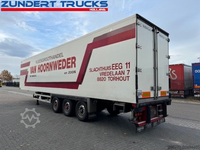 Kühl-/Tiefkühltransport Lag VEDECAR 3 AS COOLTRAILER, MEAT RAILS,