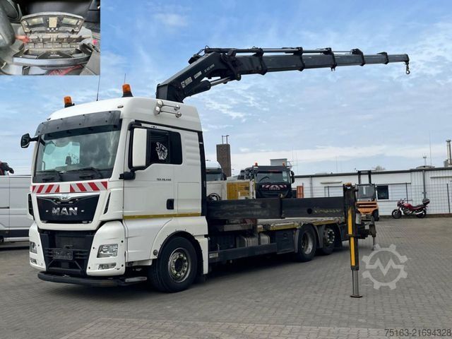 Autokran MAN TG-X 26.440 6x2 Pritsche Kran Hiab 422+ Funk