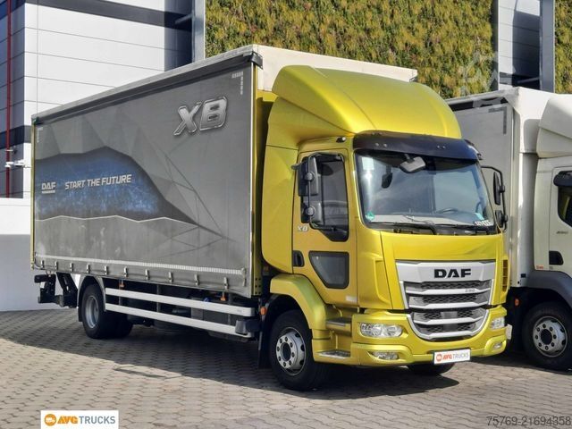 LKW mit Pritsche & Plane DAF XB 290 16 t Schiebeplane Edscha LBW AHK