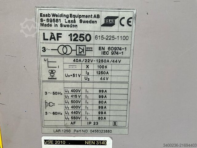 2016 ESAB CaB 300 M Säulen- und Auslegerschweißmaschine Esab CaB 300 M