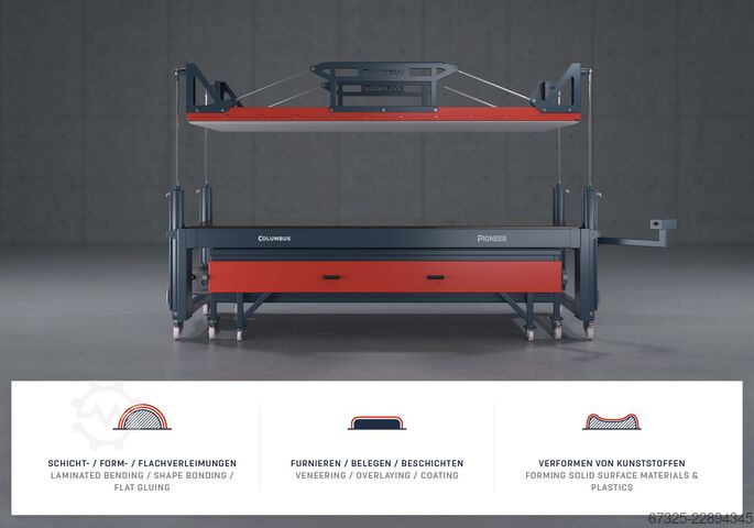 MODUL-Vakuumpresse COLUMBUS PIONEER