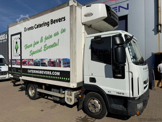 Refrigerated/frozen transport Iveco Eurocargo **75E18-EURO5-BELGIAN TRUCK**