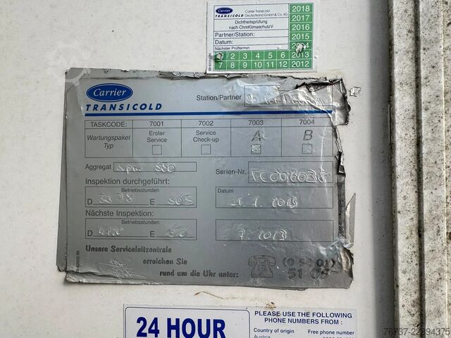 Refrigerated/frozen transport Iveco Eurocargo **75E18-EURO5-BELGIAN TRUCK**