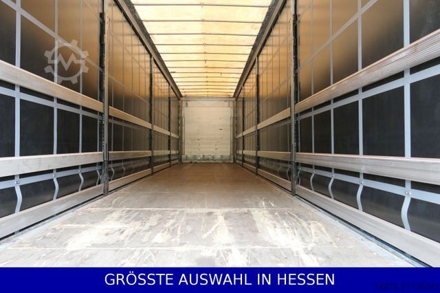Auflieger mit Pritsche & Plane SCHMITZ CARGOBULL Mega Varios 3,05m Innen neue Plane ¤395.-mt