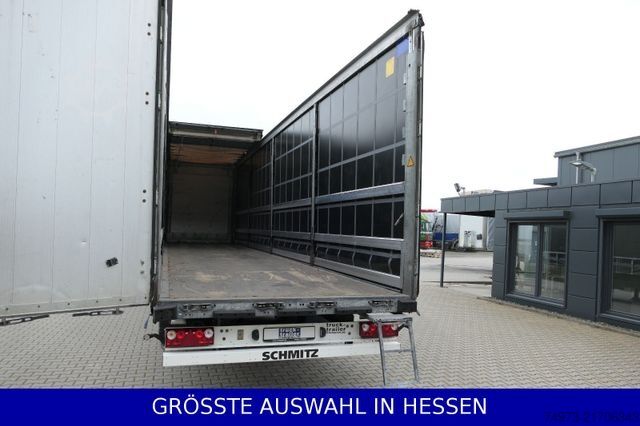 Auflieger mit Pritsche & Plane SCHMITZ CARGOBULL Mega Varios 3,05m Innen neue Plane ¤395.-mt