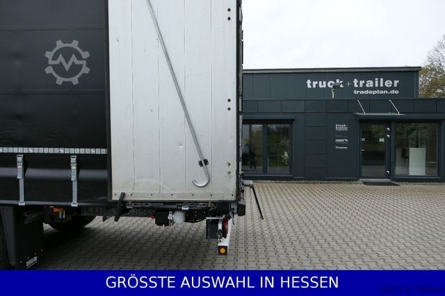 Auflieger mit Pritsche & Plane SCHMITZ CARGOBULL Mega Varios 3,05m Innen neue Plane ¤395.-mt