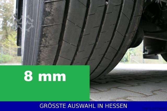 Auflieger mit Pritsche & Plane SCHMITZ CARGOBULL Mega Varios 3,05m Innen neue Plane ¤395.-mt