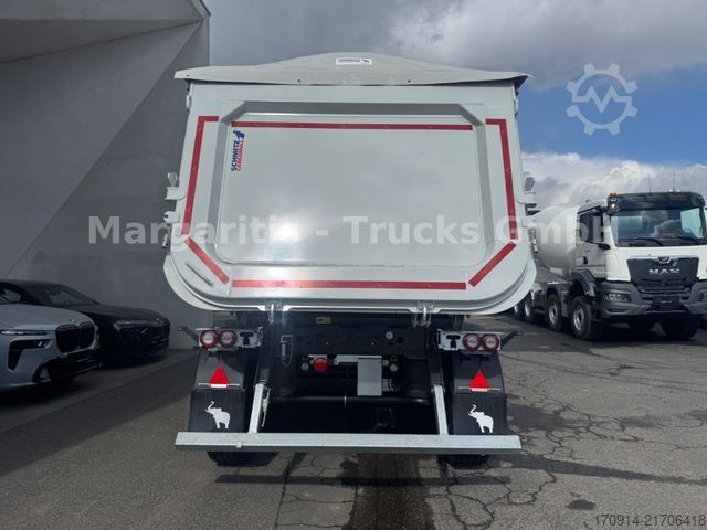 Kipper Auflieger SCHMITZ CARGOBULL SKI 24SL 7.2- 28.2m3/ne/Liftachse/LED