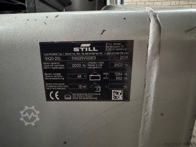 Elektrisch – 3 Räder Still RX 20-20L